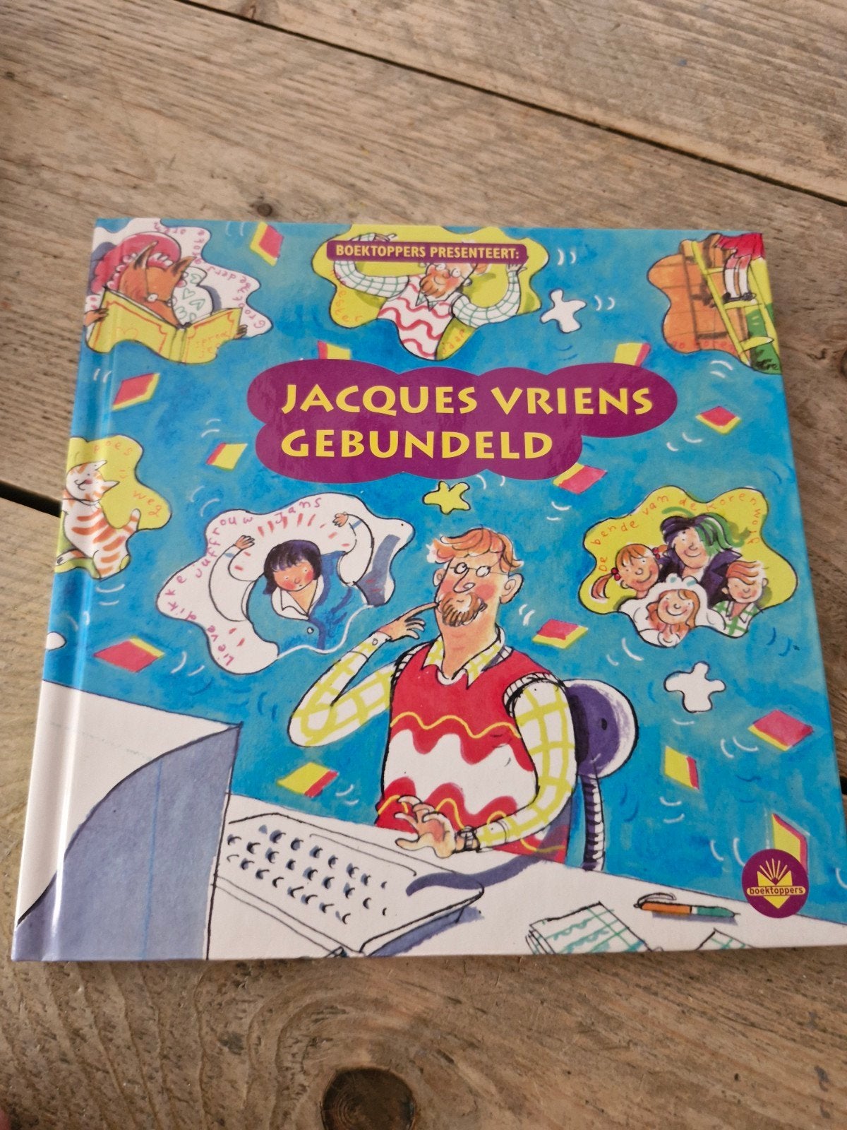 Jacques Vriens Gebundeld - Verhalenbundel, Boeken, Ophalen of Verzenden, Zo goed als nieuw, Jacques Vriens, Fictie algemeen