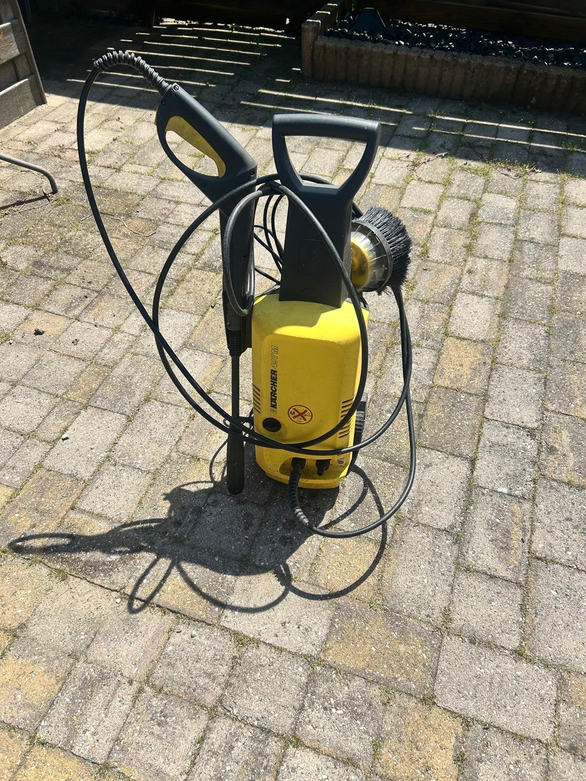 Kärcher 497m hogedrukreiniger met diverse accessoires, Ophalen, Gebruikt, Elektrisch