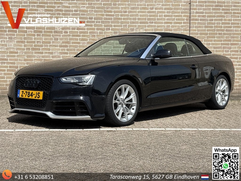 Audi A5 Cabriolet 2.0 TFSI quattro Automaat | Leder | Climat, Automaat, Euro 5, Stof, Gebruikt