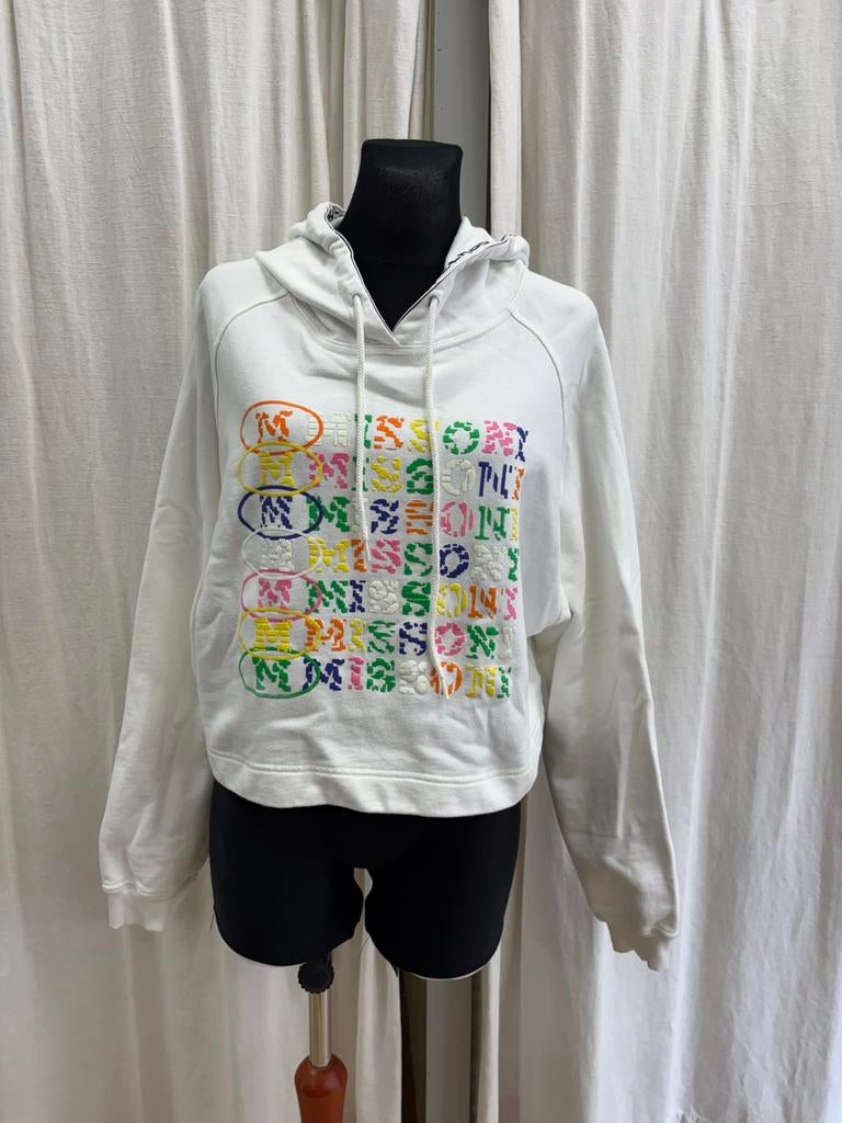 Missoni hoodie maat S, Ophalen of Verzenden, Zo goed als nieuw, Maat 36 (S), Wit
