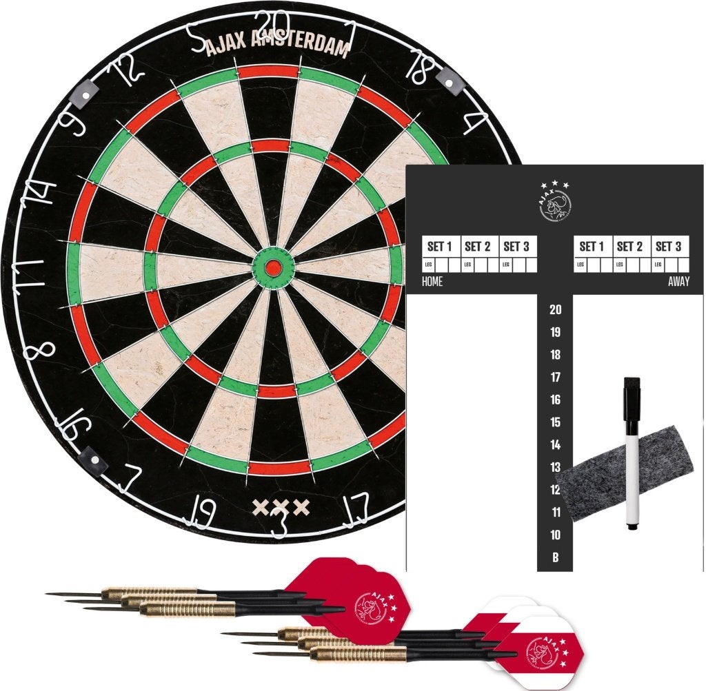 Ajax Starters set à € 49,95, Ophalen, Nieuw, Dartbord