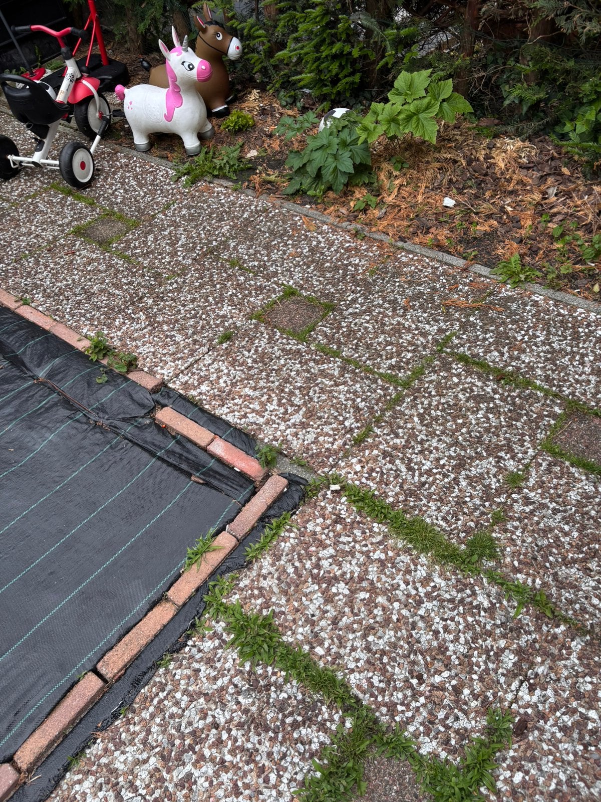 Gratis Grindtegels, Ophalen, Gebruikt, 10 m² of meer, Beton