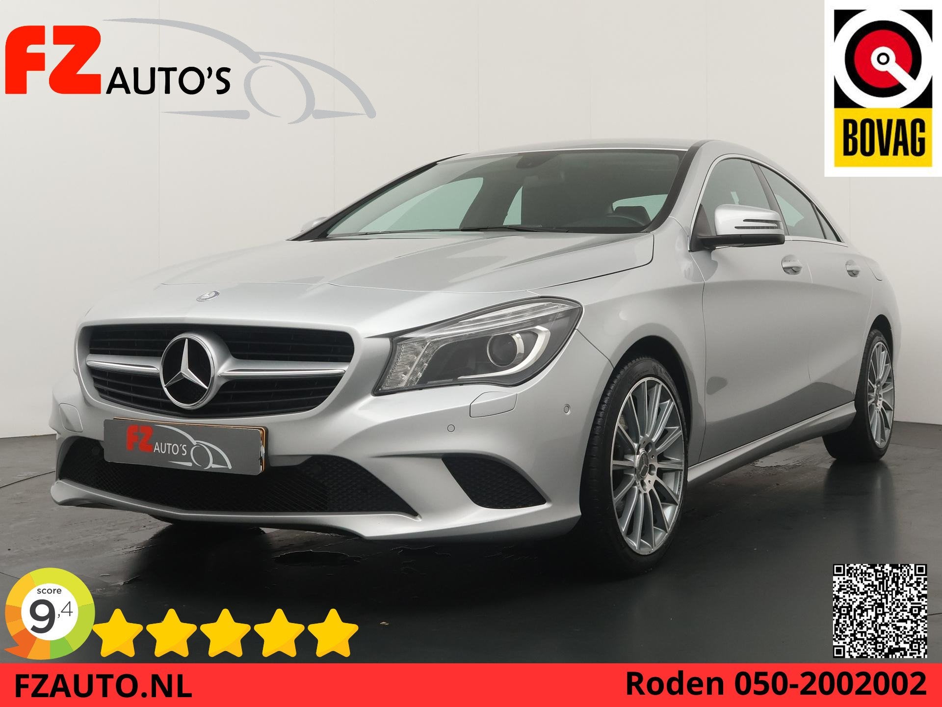 Mercedes-Benz CLA-klasse 200 Ambition Automaat - Navigatie -, Auto's, Stof, Euro 6, 715 kg, Bedrijf