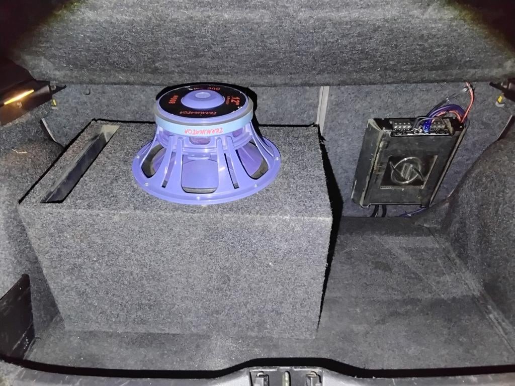 Subwoofer set + versterker  12 inch 800 watt, Auto diversen, Autospeakers, Ophalen