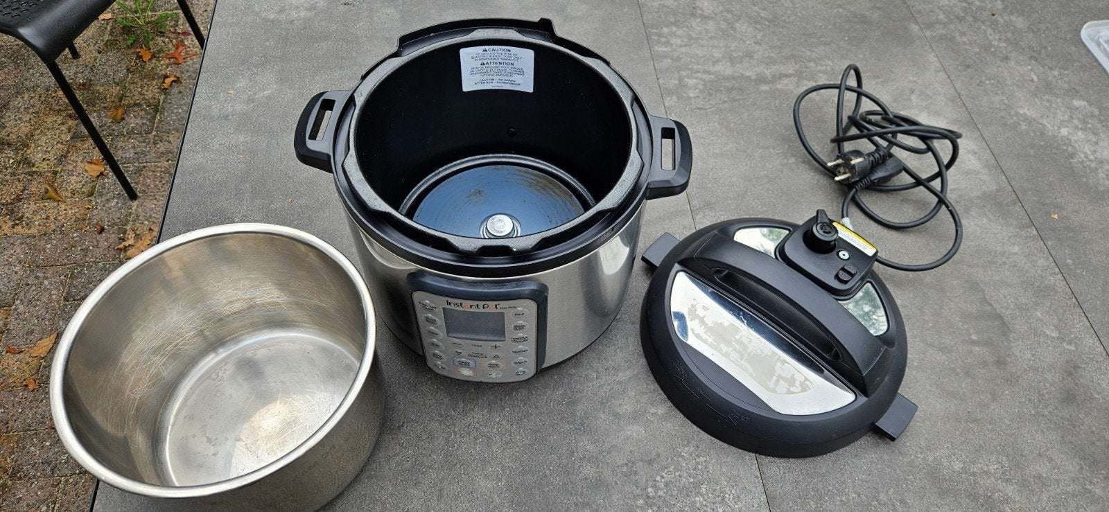 Instant Pot Duo 7-in-1 Multicooker met extra ringen, Witgoed en Apparatuur, Ophalen of Verzenden, Gebruikt