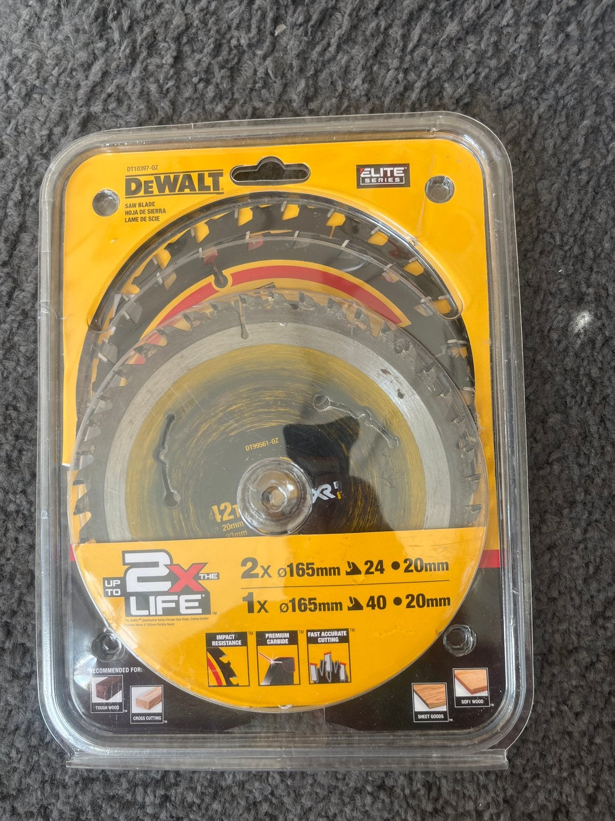 DeWalt Zaagbladen - 2x Nieuw, 1x Gebruikt, Verzenden, Gebruikt