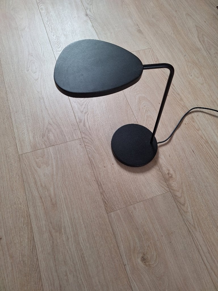Muuto leaf bureaulamp zwart, Ophalen, Bureaulamp, LED verlichting, 42 cm