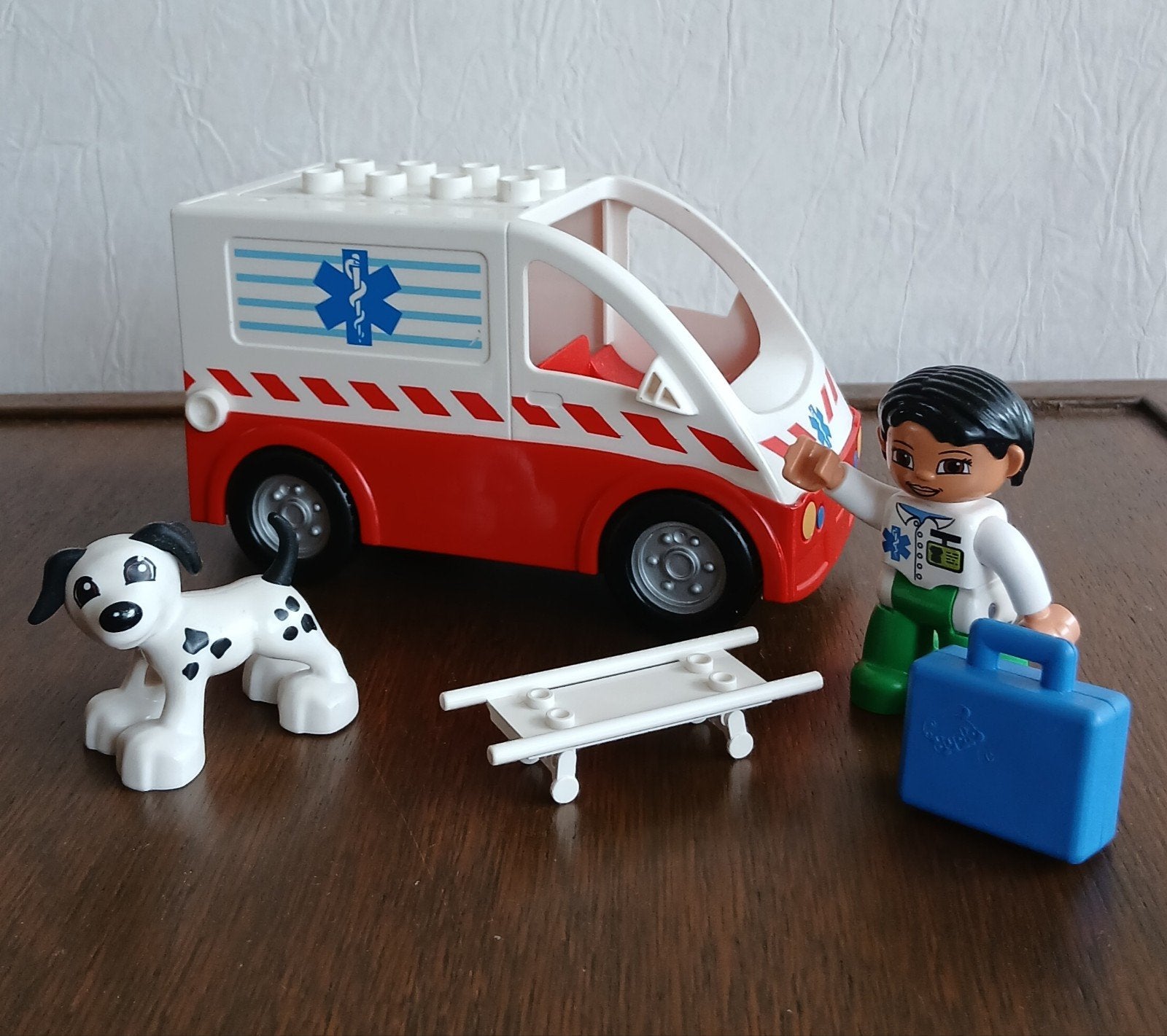 Duplo Lego Ambulance Set 2006, Ophalen of Verzenden, Zo goed als nieuw, Duplo