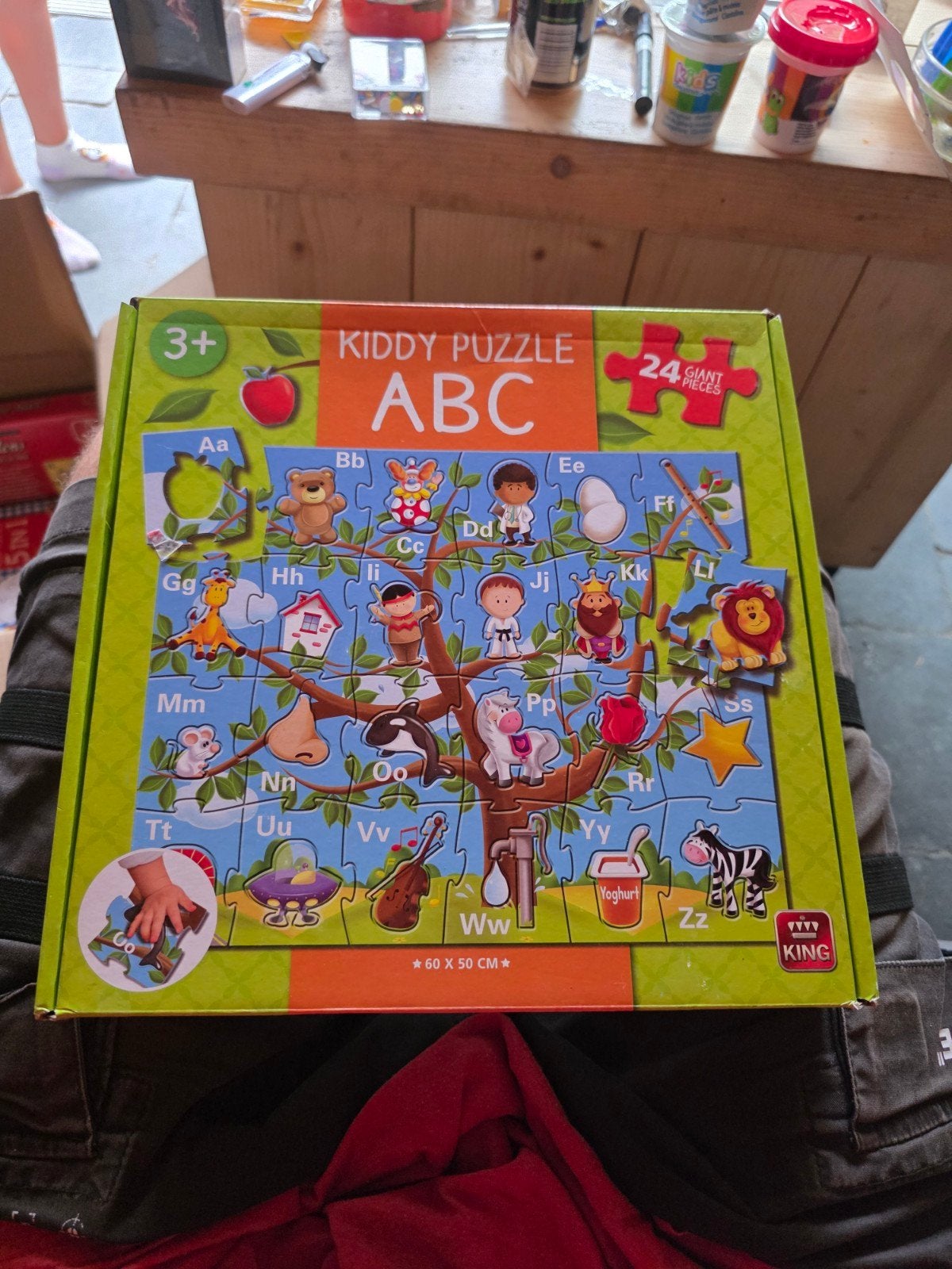 ABC Kiddy Puzzel - Zo goed als nieuw, Ophalen of Verzenden, 10 tot 50 stukjes, Zo goed als nieuw, 2 tot 4 jaar