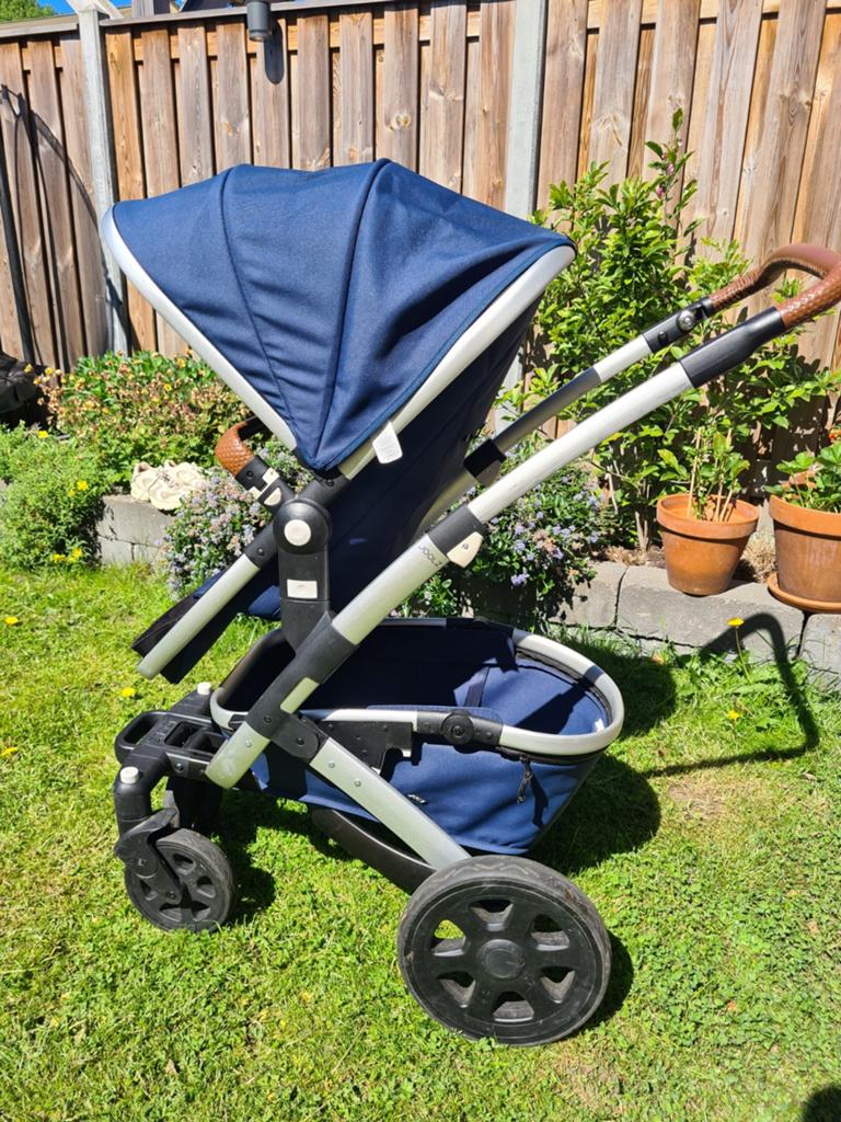 Joolz Geo 2 Parrot Blue kinderwagen met reiswieg, Ophalen