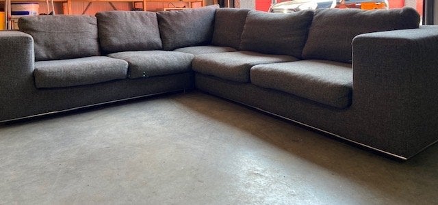 Fijne grote Savigno hoekbank - va. 250,00, Ophalen, 250 tot 300 cm, Gebruikt, 100 tot 125 cm