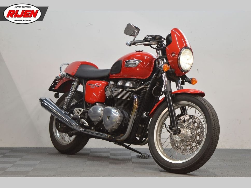 TRIUMPH THRUXTON, 2 cilinders, Motorrijbewijs A, Bedrijf, Onbekend