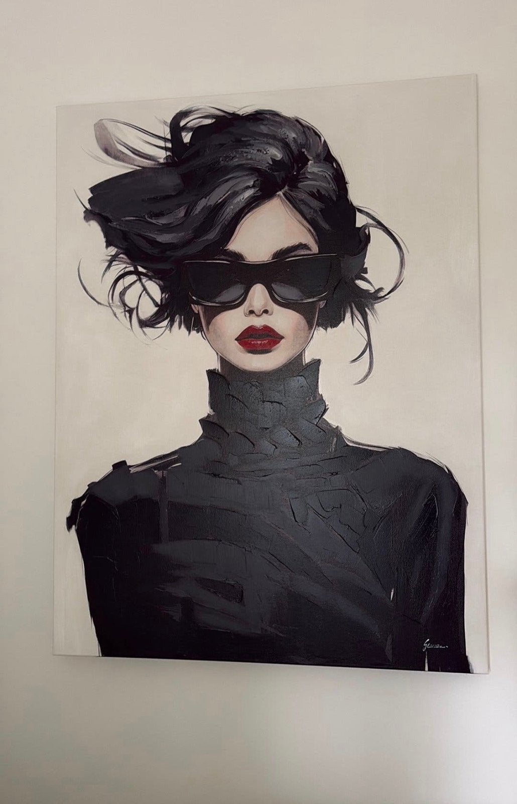 Schilderij acryl 90/120 cm, Ophalen