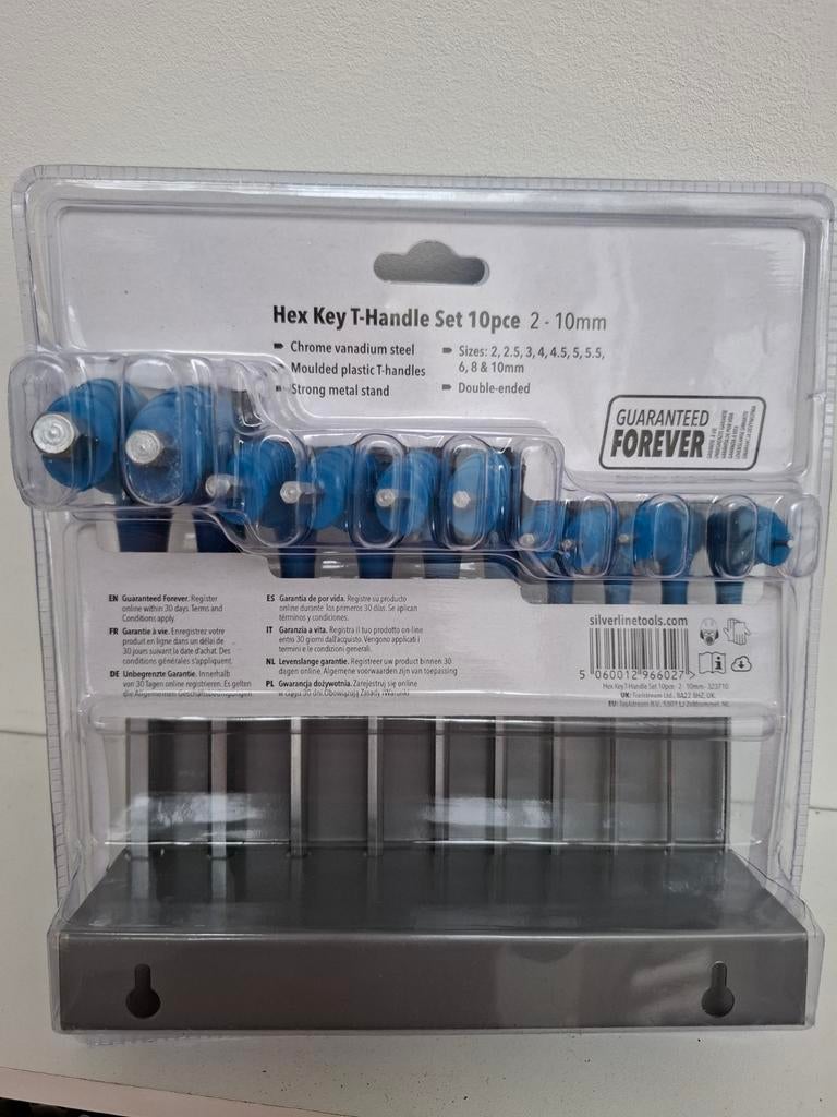 Zeskantsleutel Set 10 delig Silverline, Ophalen, Nieuw