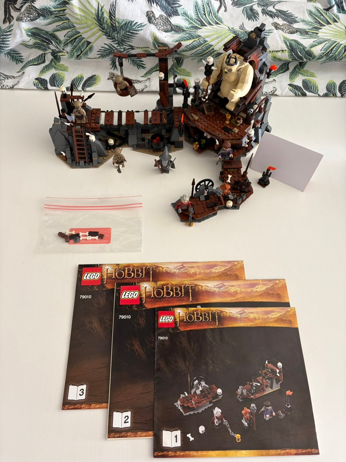Lego Hobbit / Lord of the Rings 79010 The Goblin King Battle, Overige thema's, Lego, Ophalen of Verzenden, Zo goed als nieuw
