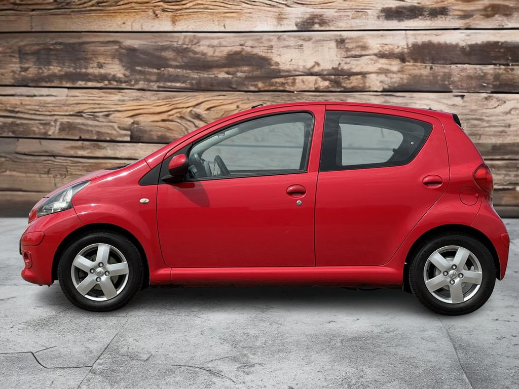 Toyota Aygo 1.0-12V Sport | Airco | Carplay | Android, Auto's, Voorwielaandrijving, Stof, Gebruikt, Zwart