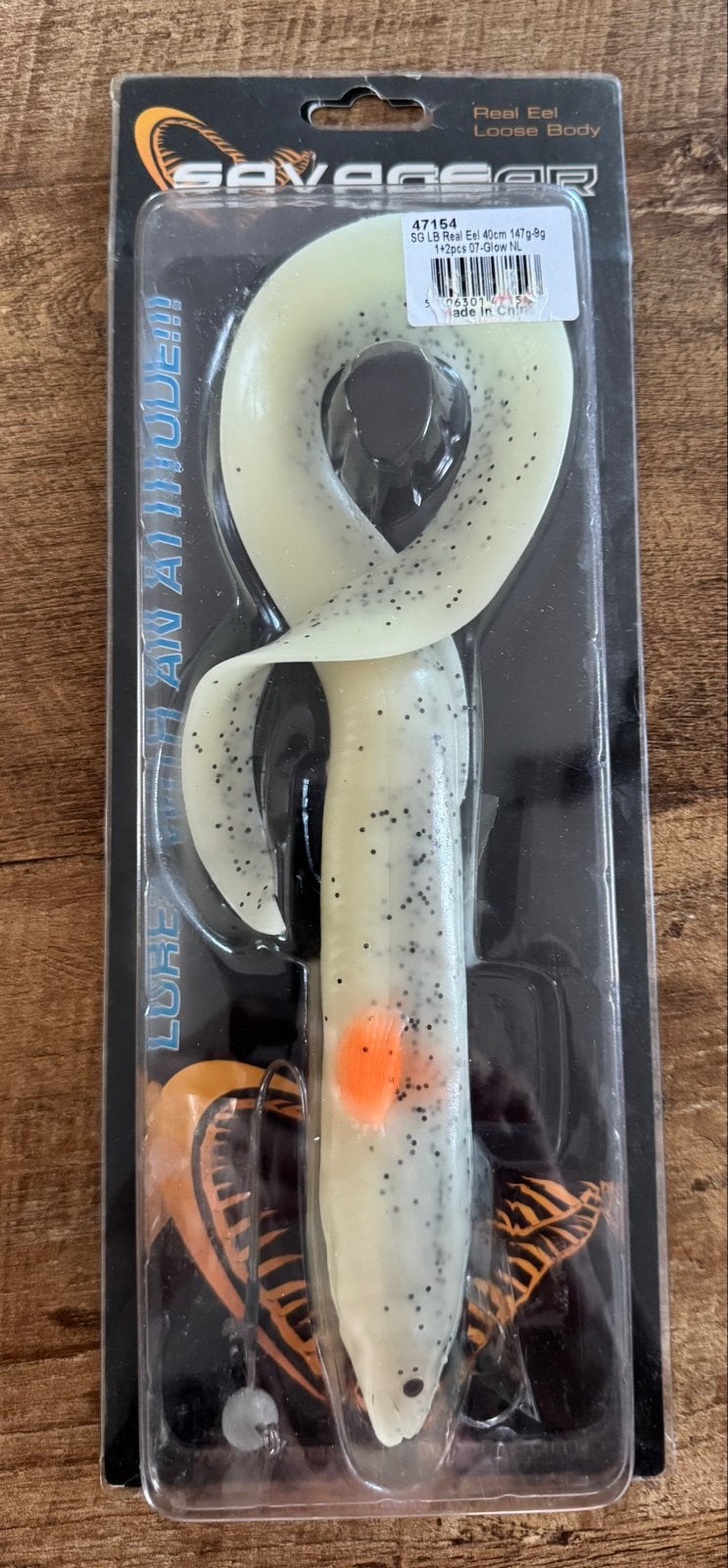 Savage Gear Real Eel Loose Body 40cm 147g, Ophalen of Verzenden, Nieuw, Kunstaas