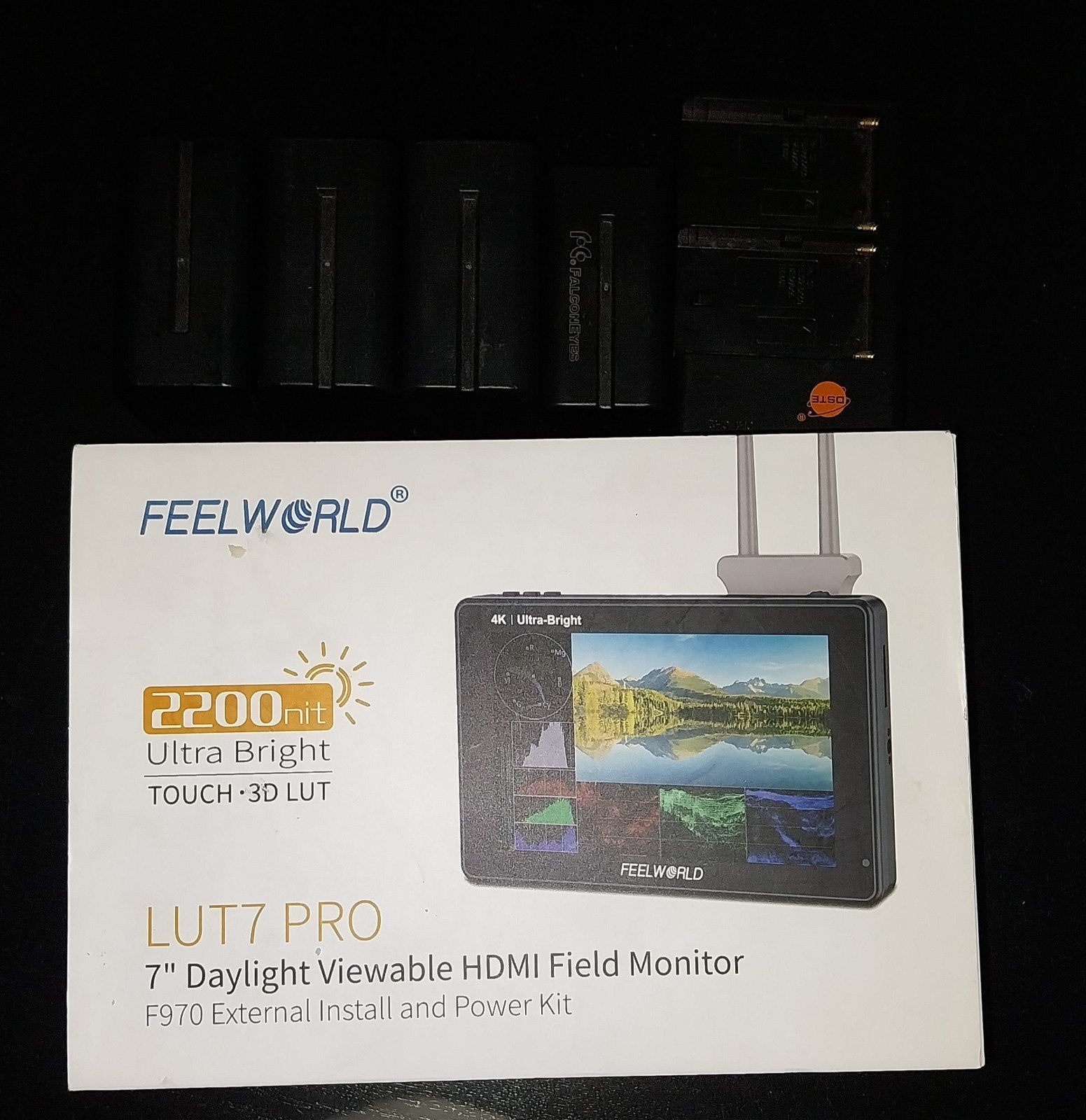 Feelworld LUT7 PRO 7" Field Monitor met accessoires, Ophalen of Verzenden