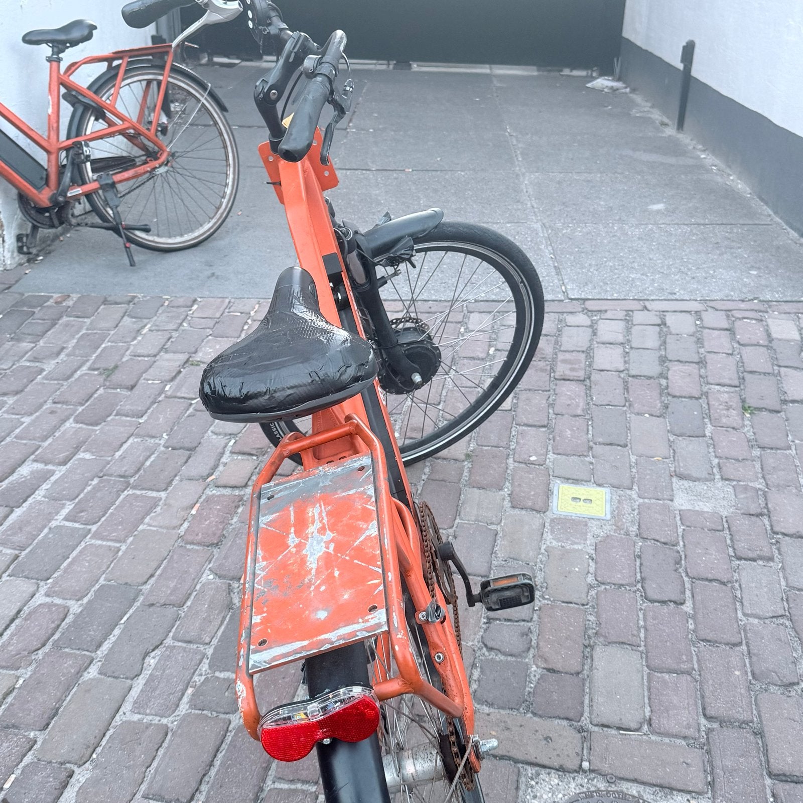 Thuisbezorgd fiets te koop (met of zonder accu), Ophalen of Verzenden, Gebruikt, Overige merken