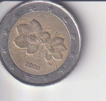 2 euro 2000 finland, Postzegels en Munten, Munten | Europa | Euromunten, Verzenden, Finland, 2 euro