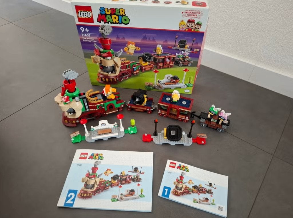 Lego Super Mario The Bowser Express train 71437, Overige thema's, Lego, Ophalen of Verzenden, Zo goed als nieuw