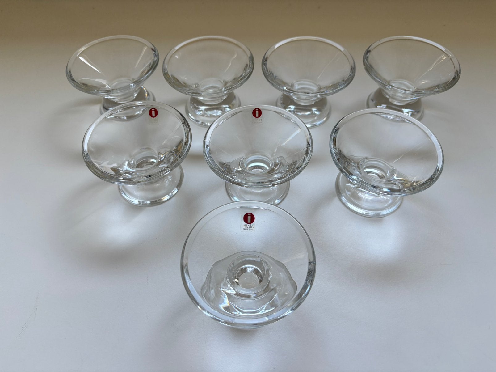 Iittala Kartio kaarsenhouders (8 stuks), Huis en Inrichting, Ophalen of Verzenden, 5 cm, Kaars, Iittala