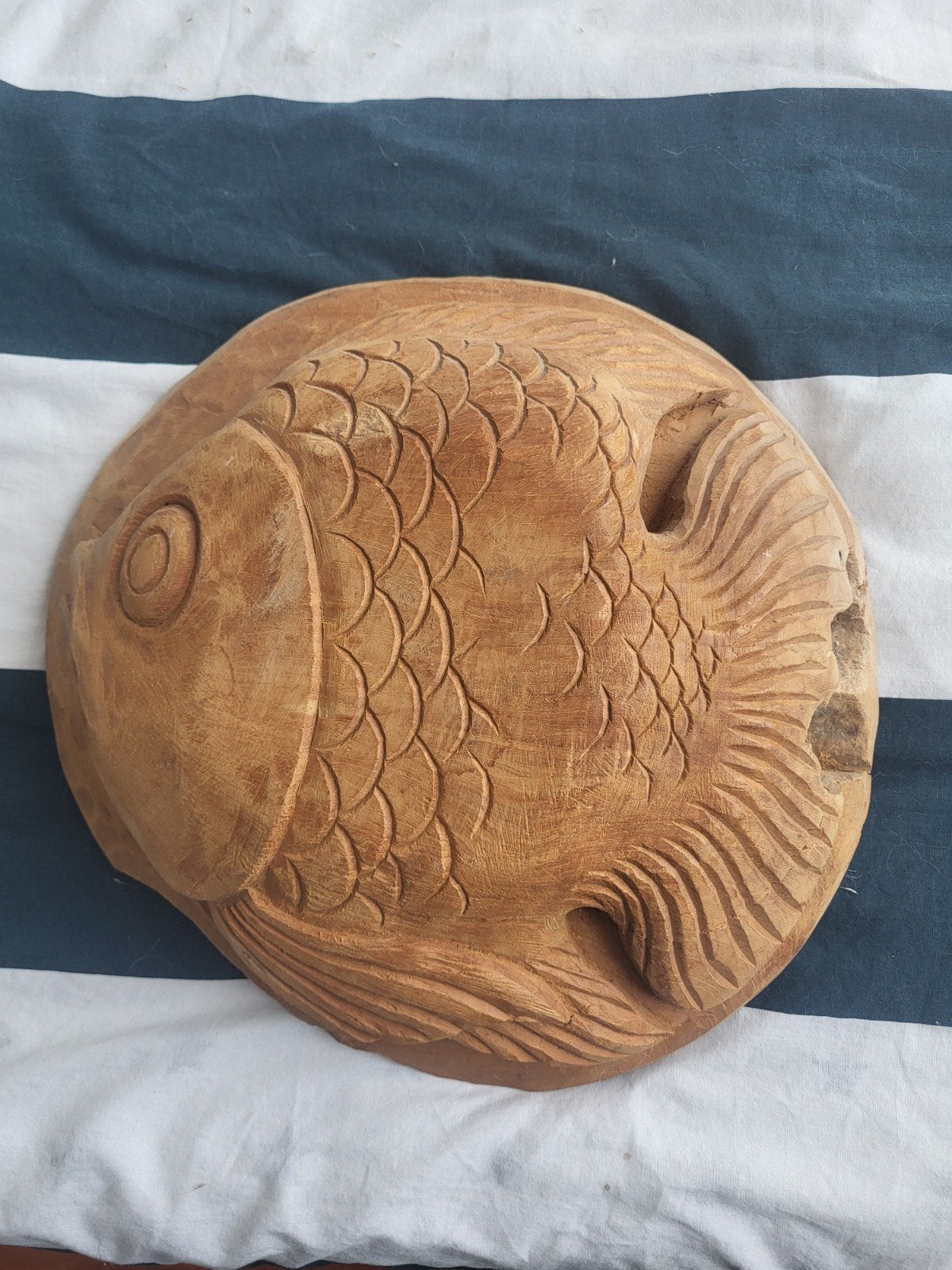 wanddecoratie, Ophalen of Verzenden, Rond, Hout