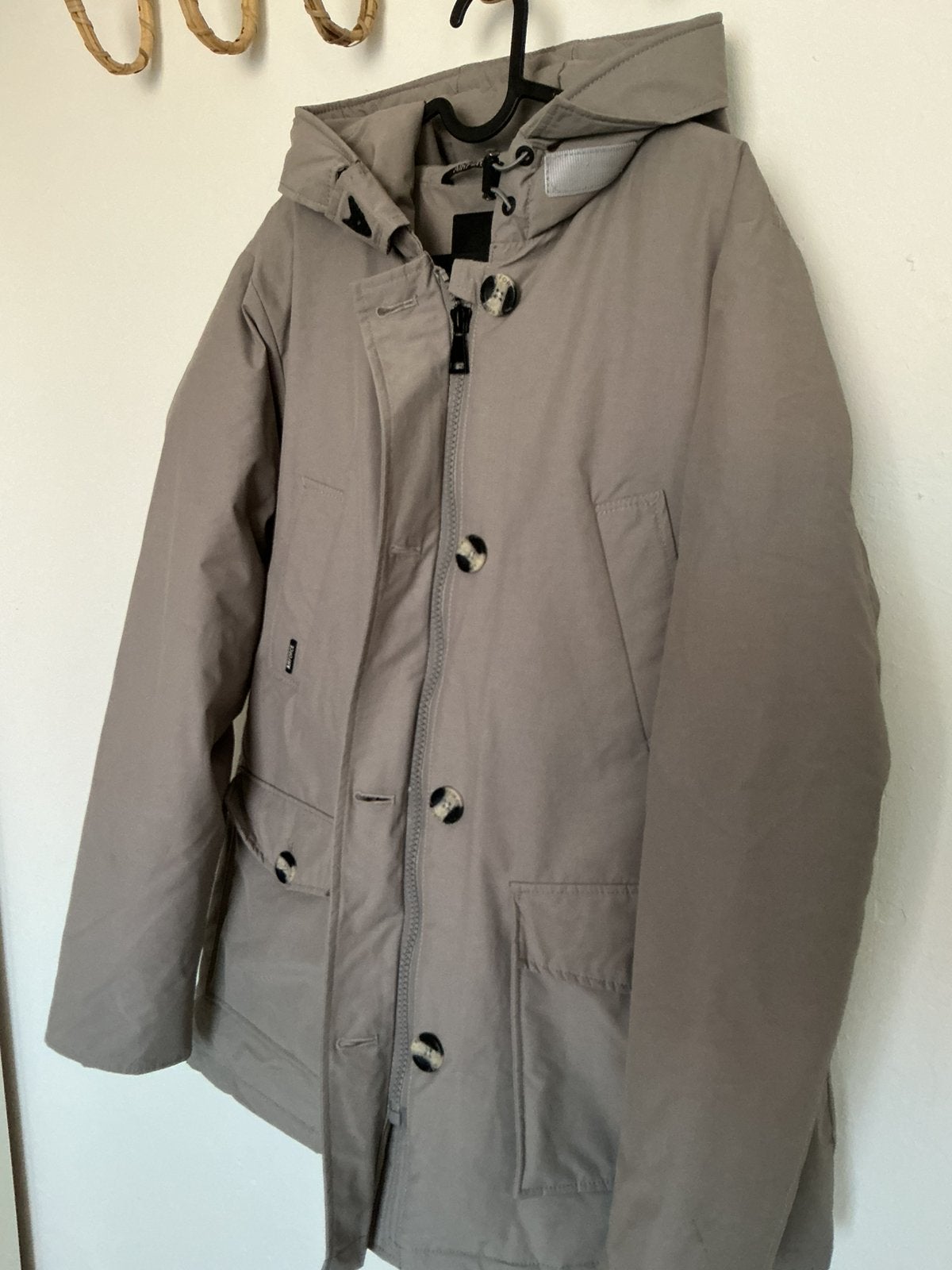 Dames winterjas parka Airforce grijs maat xl, Ophalen of Verzenden, Zo goed als nieuw, Maat 46/48 (XL) of groter, Grijs