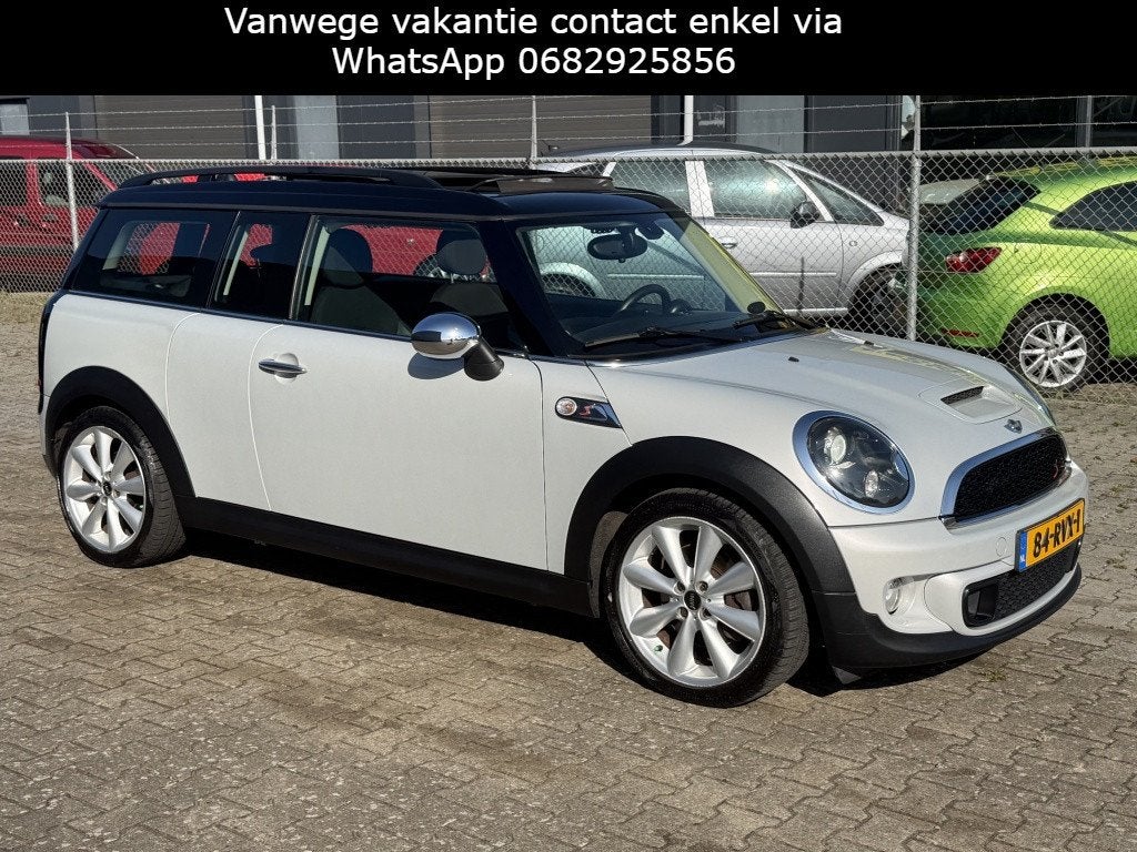 MINI Clubman 1.6 Cooper S Chili Airco 2x Panoramadak 180 pk, Voorwielaandrijving, Euro 5, Gebruikt, Clubman