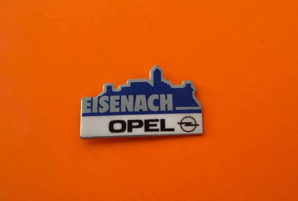 Pin Opel Eisenach, Verzamelen, Speldjes, Pins en Buttons, Ophalen of Verzenden, Nieuw, Transport, Speldje of Pin
