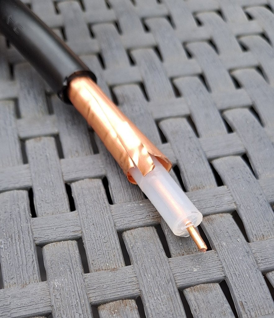 50 meter coax kabel Ø10mm, Landmacht, 10 meter of meer, Nieuw, Ophalen of Verzenden