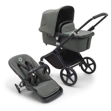 Bugaboo Fox Cub Kinderwagen 2-in-1 - Black / Forest Green, Kinderen en Baby's, Kinderwagens en Combinaties, Nieuw, Kinderwagen