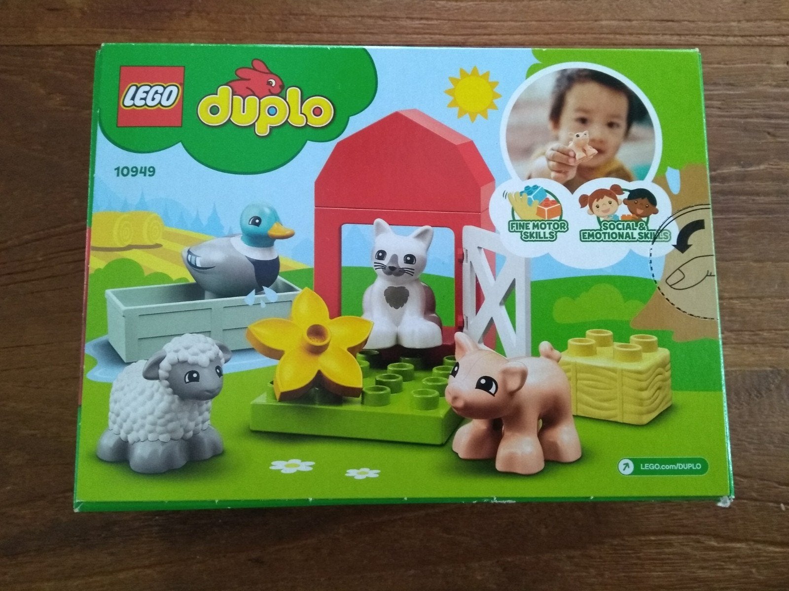 Lego duplo - 10949 - boerderij dieren verzorgen - nieuw i, Kinderen en Baby's, Ophalen of Verzenden, Nieuw, Duplo