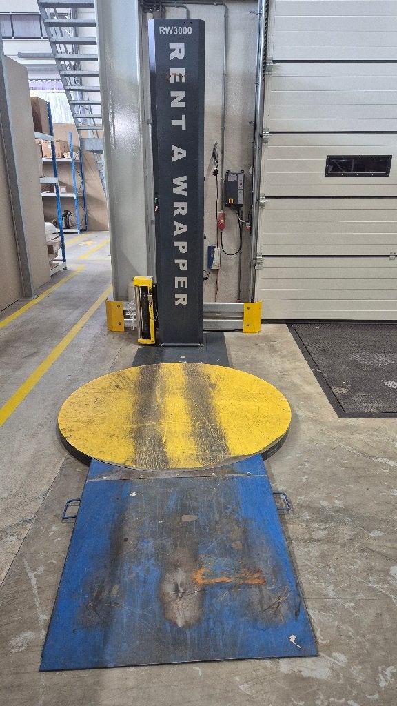 Palletwikkelaar Youngsunpack RW3000 + 96 Rollen sealfolie, Ophalen