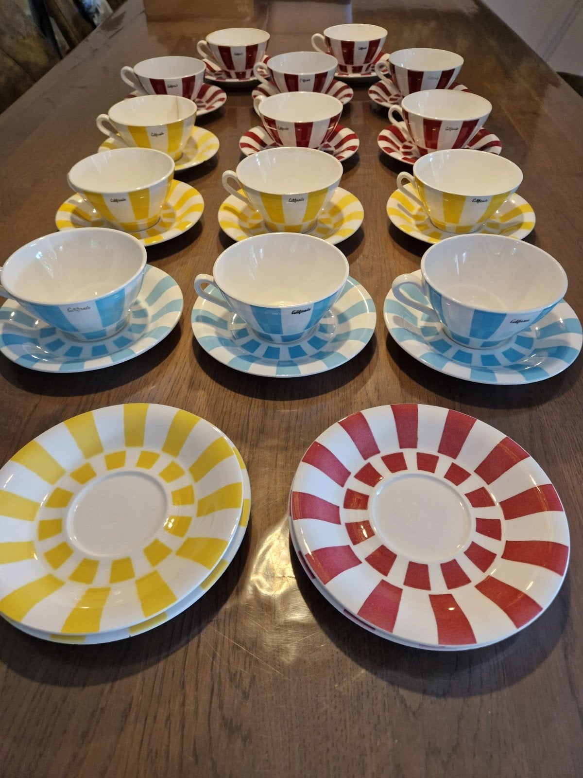 Mooie California soepkommen/ servies, Antiek en Kunst, Ophalen of Verzenden