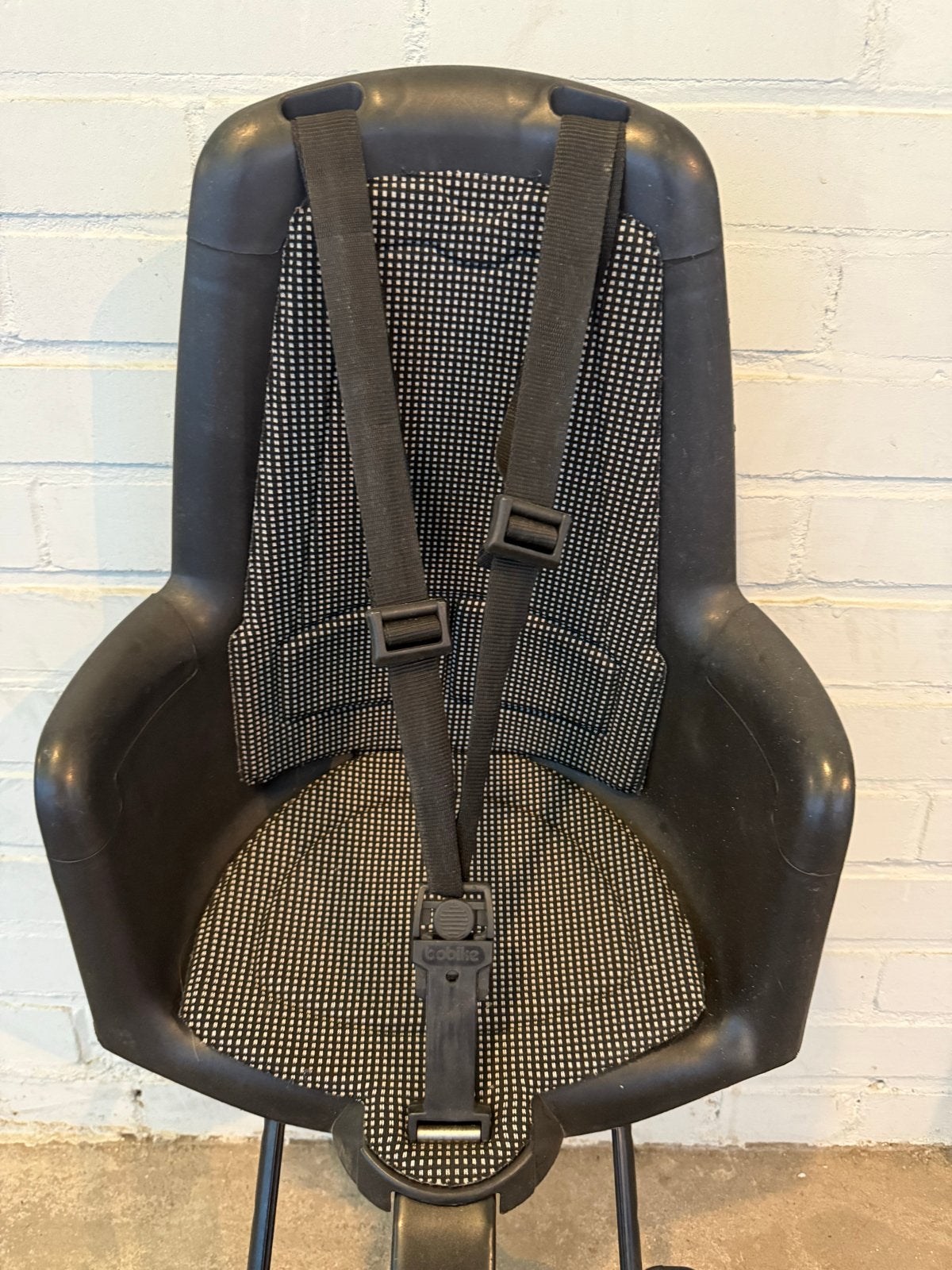Bobike voorzitje voor kinderen 9-22 kg, Fietsen en Brommers, Fietsaccessoires | Fietsstoeltjes, Ophalen, Gebruikt, Voetsteuntjes