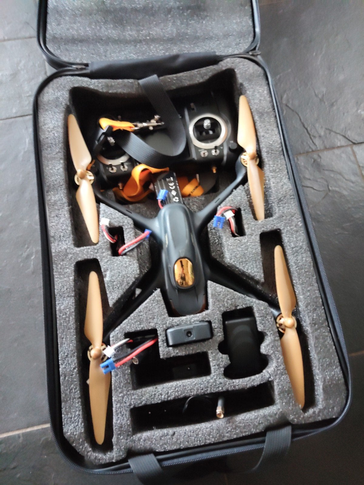 Hubsan X4 FPV drone met rugkoffer en veel extra's, Cameradrone, 100 tot 1000 meter, Hubsan, Ophalen of Verzenden