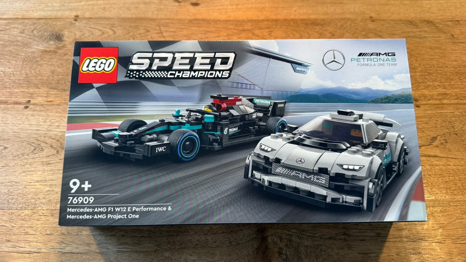Lego 76909 Mercedes AMG F1 W12 E Performance & Project One, Kinderen en Baby's, Lego, Nieuw, Compleet, Complete set