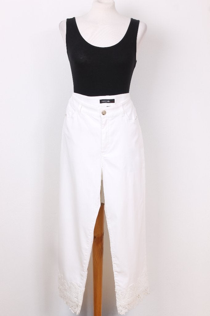Nieuwe broek van MARC CAIN maat 44, Kleding | Dames, Wit, Maat 42/44 (L), Nieuw, Ophalen of Verzenden