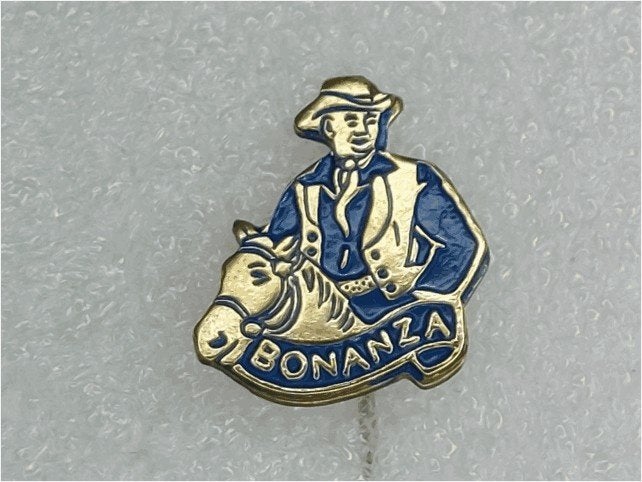 SP2017 Speldje Bonanza blauw, Verzamelen, Ophalen of Verzenden, Gebruikt, Overige onderwerpen