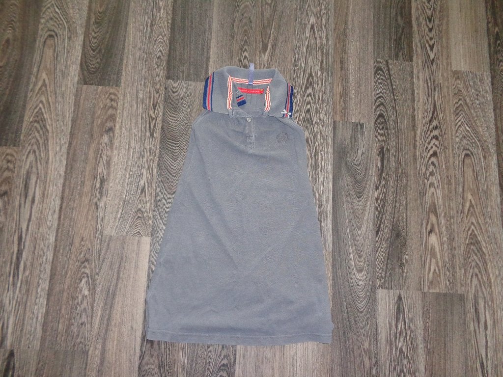 grijs zomers jurkje van BENGH ( 110/116 ), Ophalen of Verzenden, Gebruikt, Meisje, Jurk of Rok