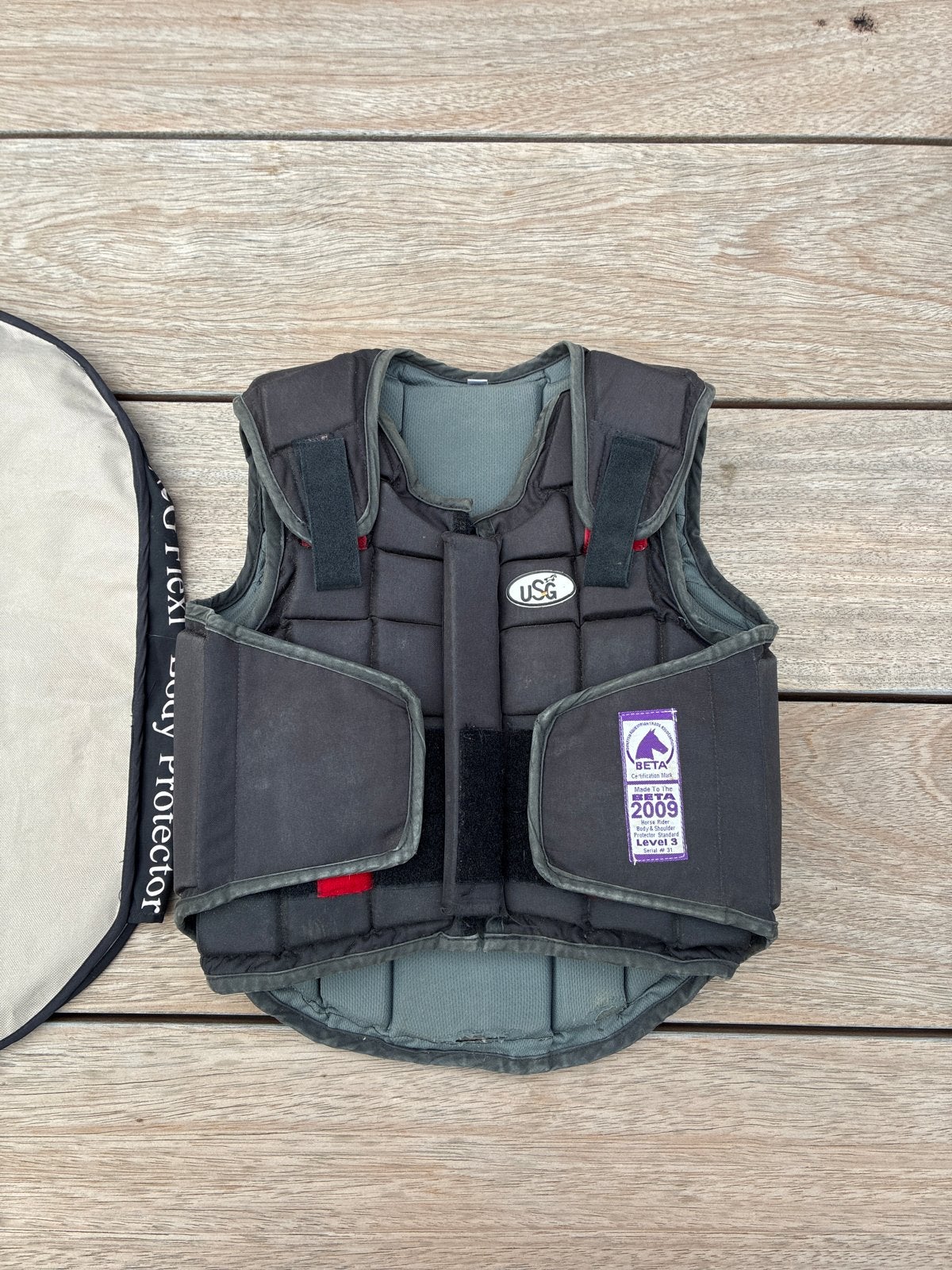 Ugs bodyprotector mt CM. Child medium, Ophalen of Verzenden, Gebruikt