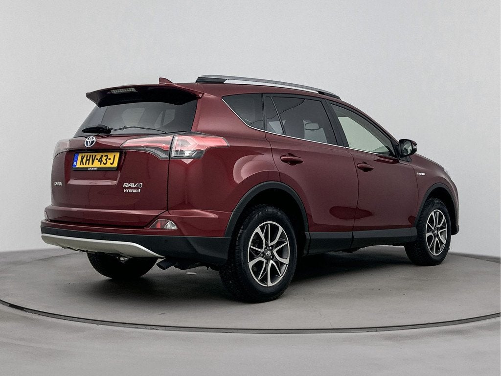 Toyota RAV4 2.5 Hybrid AWD Executive | Stuur-Stoelverwarming, Auto's, Toyota, Automaat, 12 maanden, 1650 kg, Leder