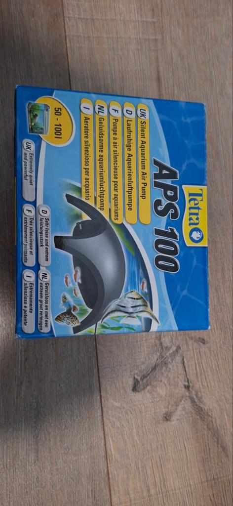 Tetra APS100 Geluidsarme aquariumpomp, Dieren en Toebehoren, Pomp, Overige typen, Nieuw, Ophalen of Verzenden
