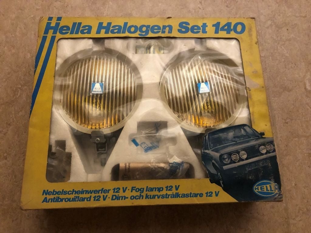3 sets mistlampen oldtimer NOS Hella Bosch, Auto-onderdelen, Verlichting, Verzenden, Nieuw, Oldtimer onderdelen