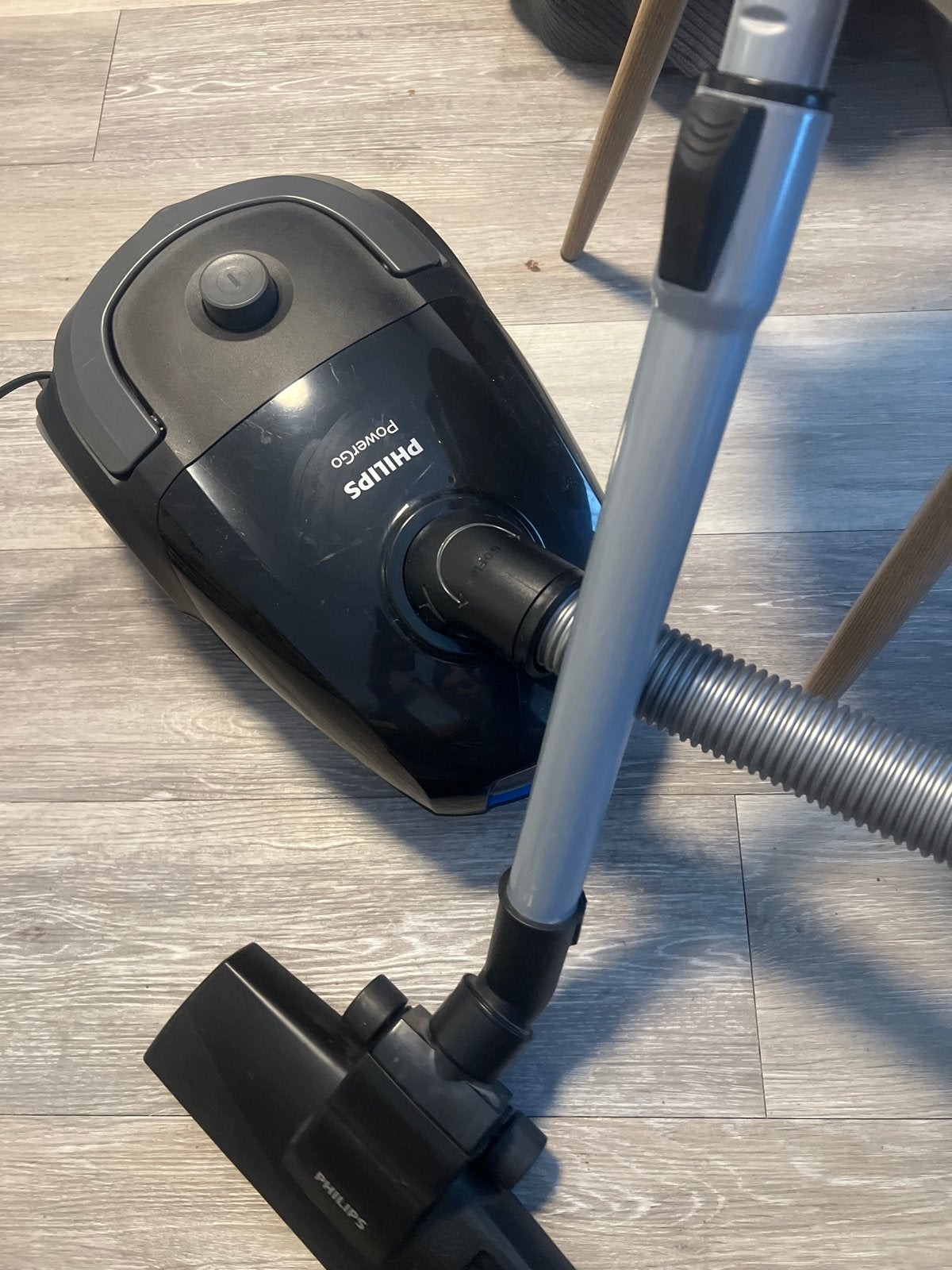 Philips PowerGo Sledestofzuiger - Compact en Krachtig, Witgoed en Apparatuur, Stofzak, Gebruikt, Philips, Ophalen of Verzenden