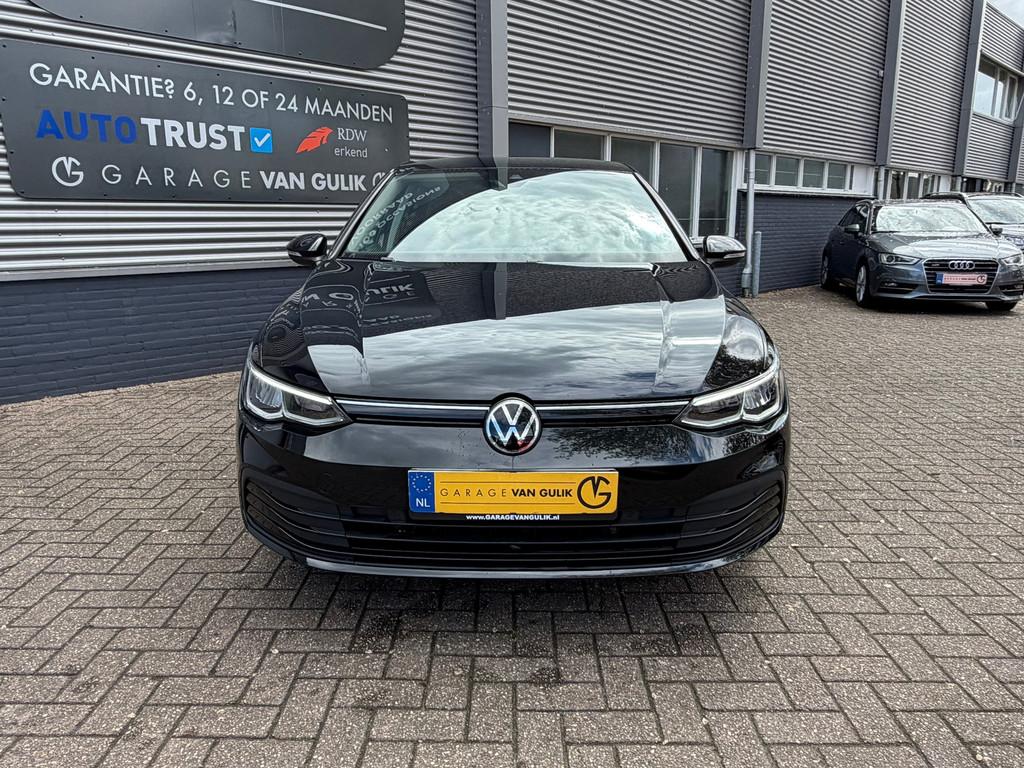 Volkswagen Golf 1.0 TSI 110PK Navi,Clima,ACC,Carplay,Stoel+S, Auto's, Voorwielaandrijving, Stof, Gebruikt, Zwart