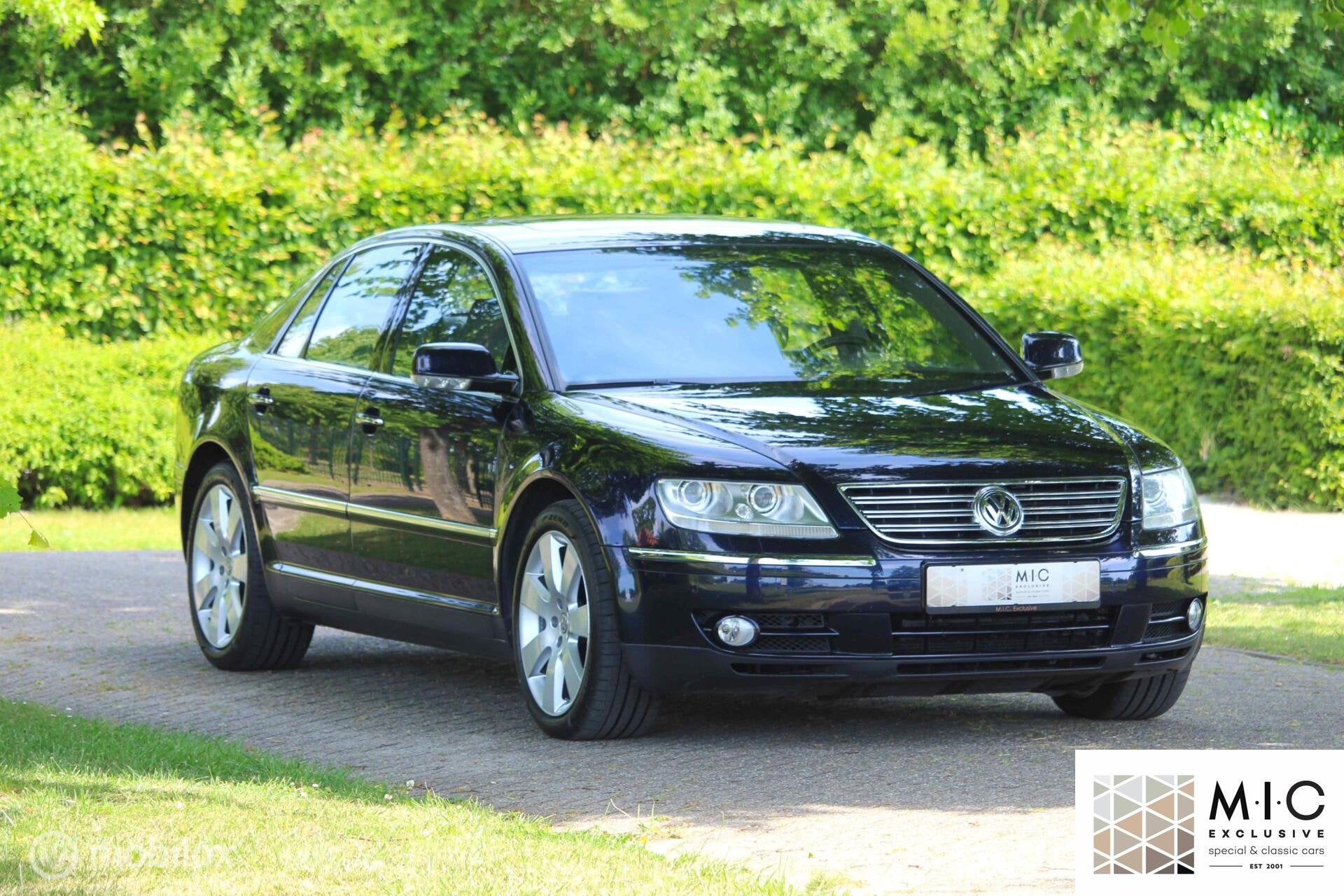 Volkswagen Phaeton 6.0 W12 | topstaat! | In/ruil welkom!, Automaat, Blauw, Leder, Sedan