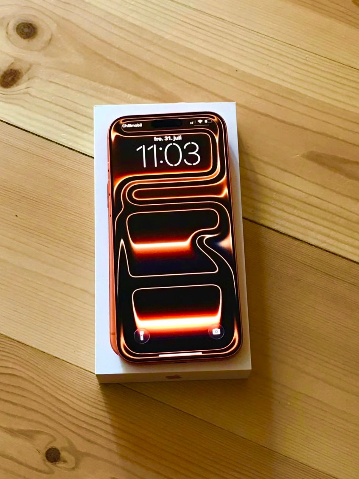 iPhone 17 PRO MAX 256GB oranje #BON AANWEZIG, 256 GB, Zwart, IPhone 15 Pro Max, Ophalen of Verzenden