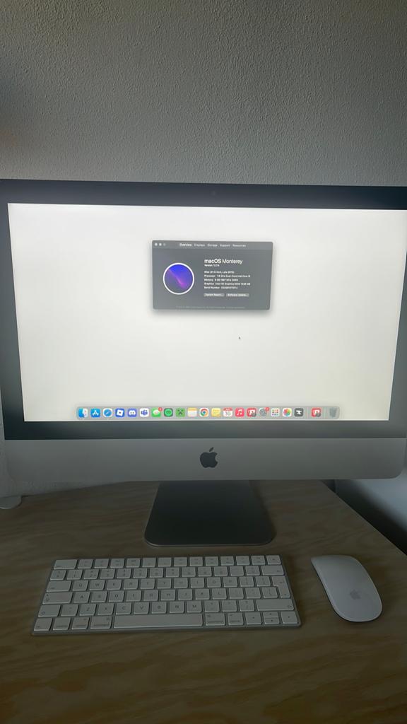 imac late 2015 21.5 inch, Computers en Software, Apple Desktops, Ophalen of Verzenden, Gebruikt, IMac